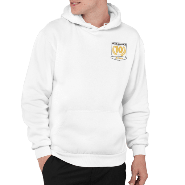 Diego Armando Maradona 10 Sirt Motifli Hoodie Sweatshirt Kapusonlu 2
