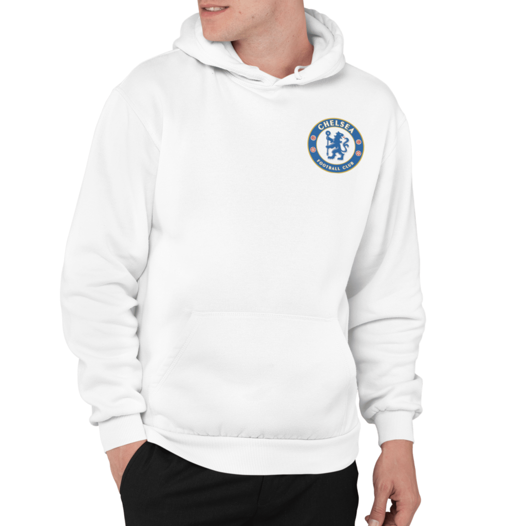 mockup of a man wearing a pullover hoodie with his face cropped m839