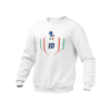 mockup of a ghosted crewneck sweatshirt over a solid background 26960 11