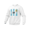 mockup of a ghosted crewneck sweatshirt over a solid background 26960 17