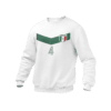 mockup of a ghosted crewneck sweatshirt over a solid background 26960 24