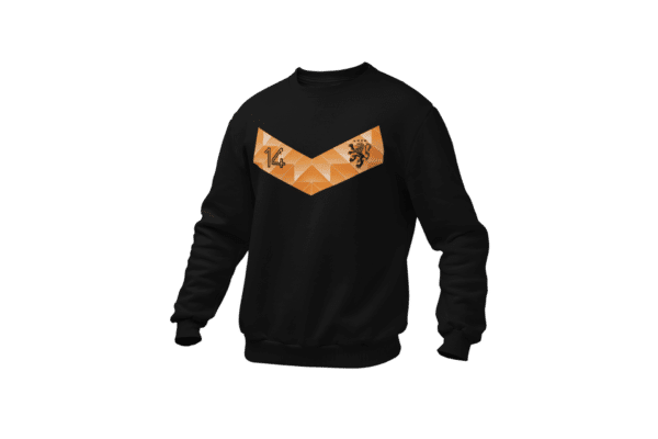 mockup of a ghosted crewneck sweatshirt over a solid background 26960 26