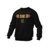 mockup of a ghosted crewneck sweatshirt over a solid background 26960 29