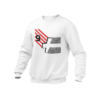 mockup of a ghosted crewneck sweatshirt over a solid background 26960 3
