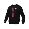 mockup of a ghosted crewneck sweatshirt over a solid background 26960 4