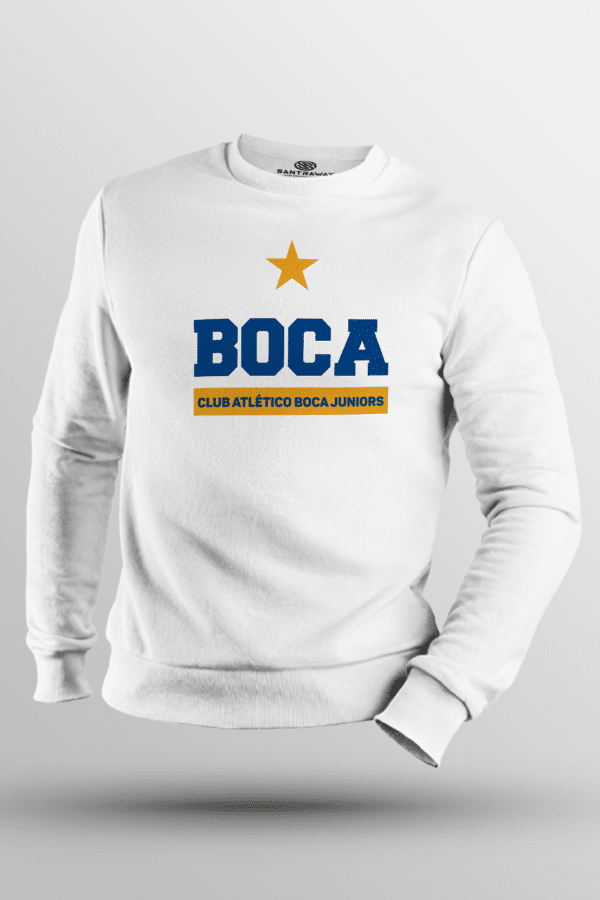 Boca Juniors Sweatshirt Beyaz