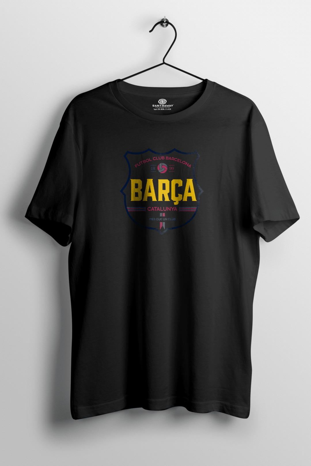 Barcelona Catalunya Siyah Tshirt