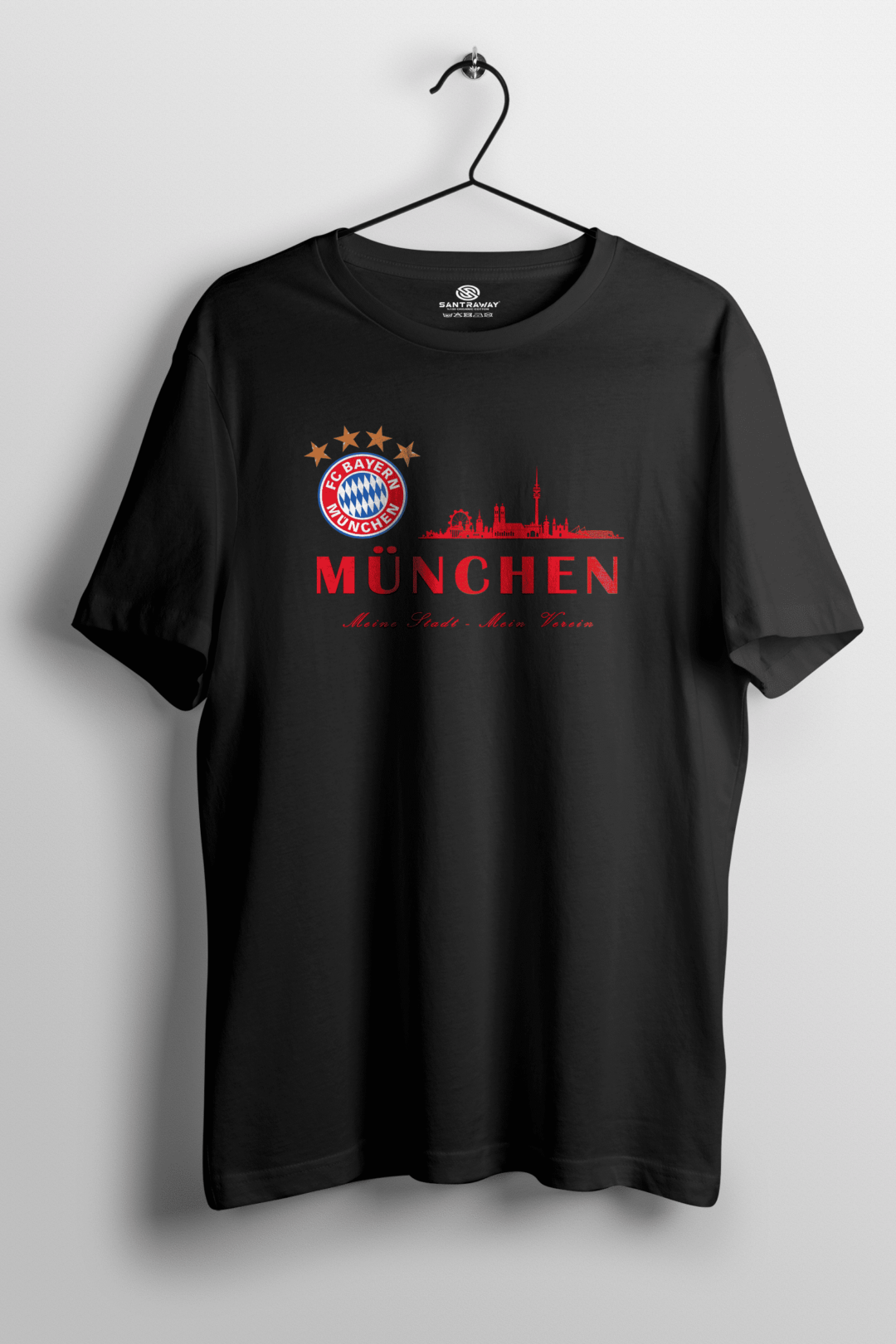 Bayern Munih Siyah Tshirt